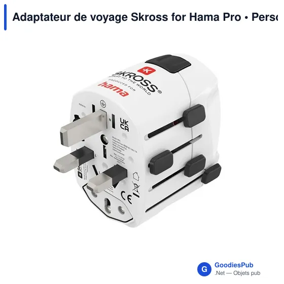 Adaptateur de voyage Skross for Hama Pro - Image 3