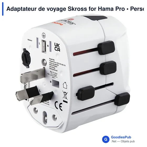Adaptateur de voyage Skross for Hama Pro - Image 6