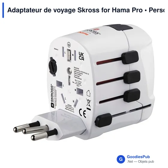 Adaptateur de voyage Skross for Hama Pro - Image 7