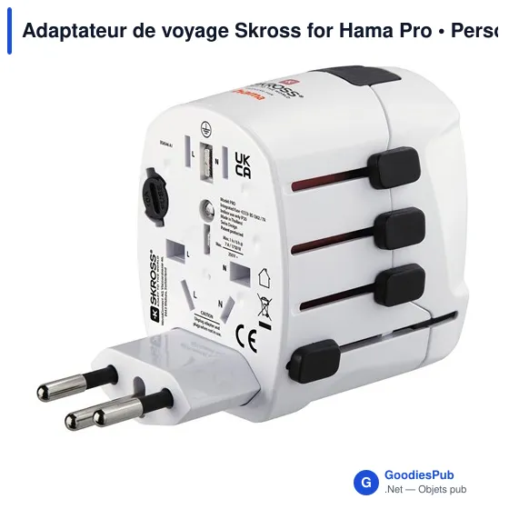 Adaptateur de voyage Skross for Hama Pro - Image 8