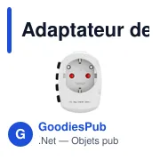 Adaptateur de voyage Skross for Hama Pro - Miniature 9