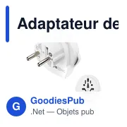 Adaptateur de voyage Skross for Hama USB - Miniature 2