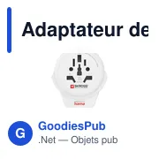 Adaptateur de voyage Skross for Hama USB - Miniature 4