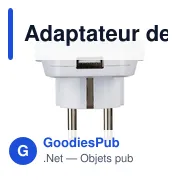 Adaptateur de voyage Skross for Hama USB - Miniature 5
