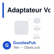 Adaptateur Voyage Multifonction Joks - Miniature 2