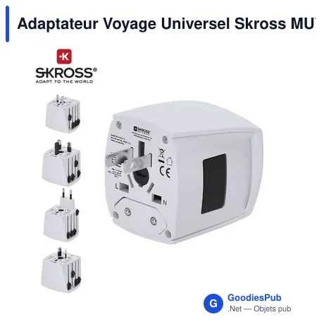 Adaptateur Voyage Universel Skross MUV MICRO