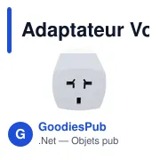 Adaptateur Voyage Universel Skross MUV MICRO - Miniature 2