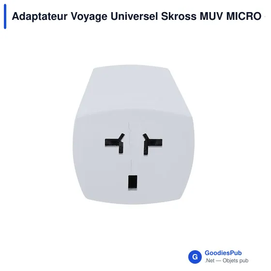 Adaptateur Voyage Universel Skross MUV MICRO - Image 2