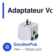 Adaptateur Voyage Universel Skross MUV MICRO - Miniature 3