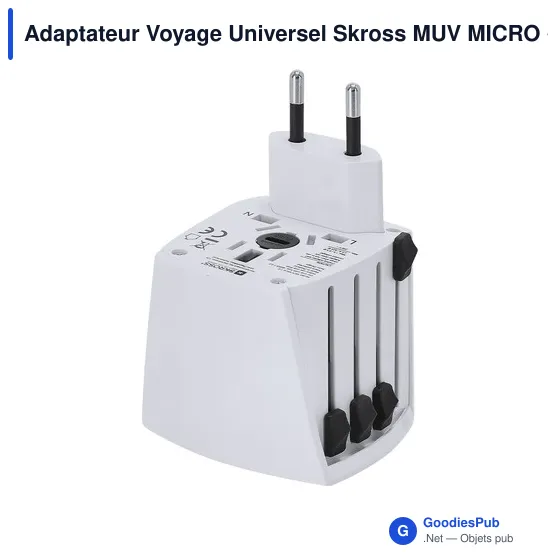 Adaptateur Voyage Universel Skross MUV MICRO - Image 4