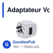 Adaptateur Voyage Universel Skross MUV MICRO - Miniature 8