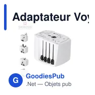 Adaptateur Voyage Universel Skross MUV USB 30W PD - Miniature 1