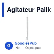 Agitateur Paille Evin - Miniature 2