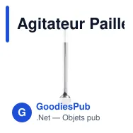 Agitateur Paille Noro - Miniature 2