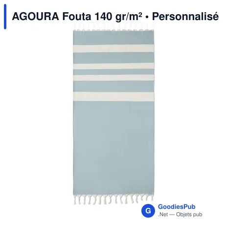 AGOURA Fouta 140 gr/m²