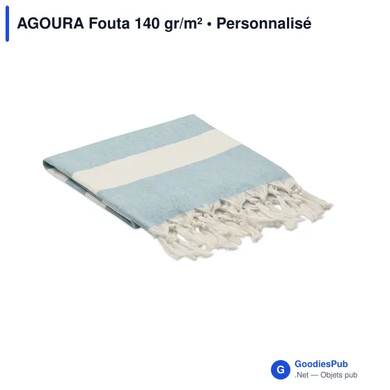 AGOURA Fouta 140 gr/m² - Image 2