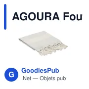 AGOURA Fouta 140 gr/m² - Miniature 6