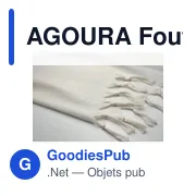 AGOURA Fouta 140 gr/m² - Miniature 8