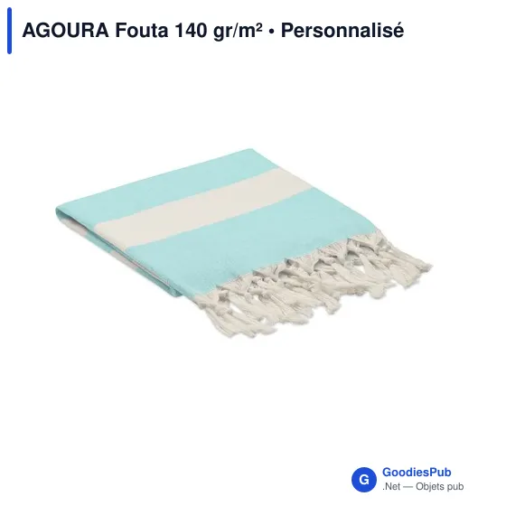AGOURA Fouta 140 gr/m² - Image 10