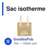 Sac isotherme personnalisable Agra Cooler Bag avec logo - Miniature 6