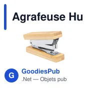 Agrafeuse Hunzu - Miniature 2