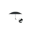 Variante noir - Parapluie tempête personnalisable AGUMBE avec logo