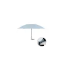Variante bleu bébé - Parapluie tempête personnalisable AGUMBE avec logo