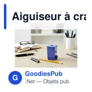 Aiguiseur à crayons personnalisable en forme de poubelle - Ciraavec logo - Miniature 11