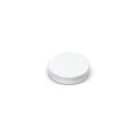 Variante Blanc - Aimant de réfrigérateur rond personnalisable Ø 30 mm avec logo - Noir ou blanc