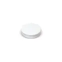 Variante Blanc - Aimant de réfrigérateur rond personnalisable Ø 36 mm avec logo - Noir ou blanc