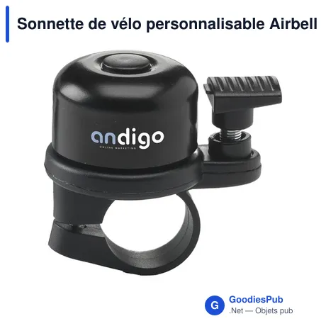 Sonnette de vélo personnalisable Airbell Original avec logo