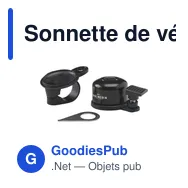 Sonnette de vélo personnalisable Airbell Original avec logo - Miniature 3