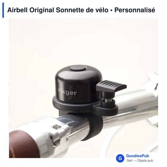 Sonnette de vélo personnalisable Airbell Original avec logo - Image 6