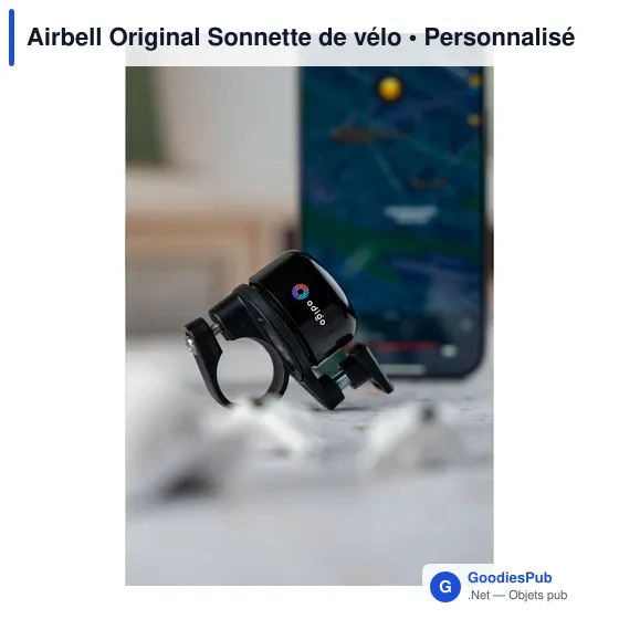 Sonnette de vélo personnalisable Airbell Original avec logo - Image 7