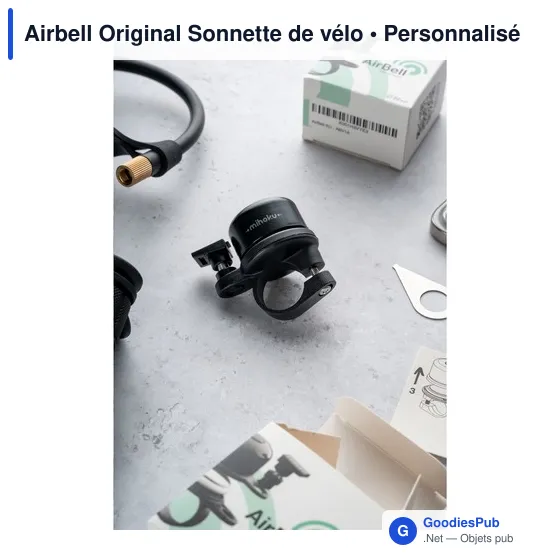 Sonnette de vélo personnalisable Airbell Original avec logo - Image 8