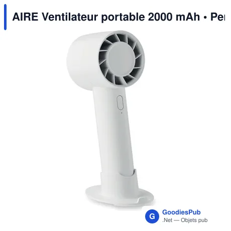 AIRE Ventilateur portable 2000 mAh