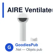 AIRE Ventilateur portable 2000 mAh - Miniature 11