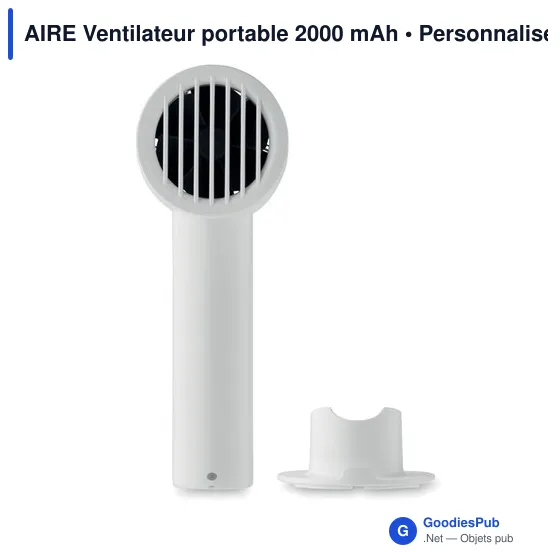 AIRE Ventilateur portable 2000 mAh - Image 11