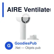 AIRE Ventilateur portable 2000 mAh - Miniature 4