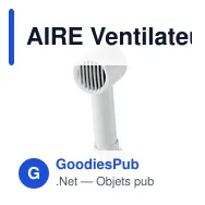 AIRE Ventilateur portable 2000 mAh - Miniature 5