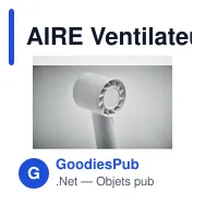 AIRE Ventilateur portable 2000 mAh - Miniature 7