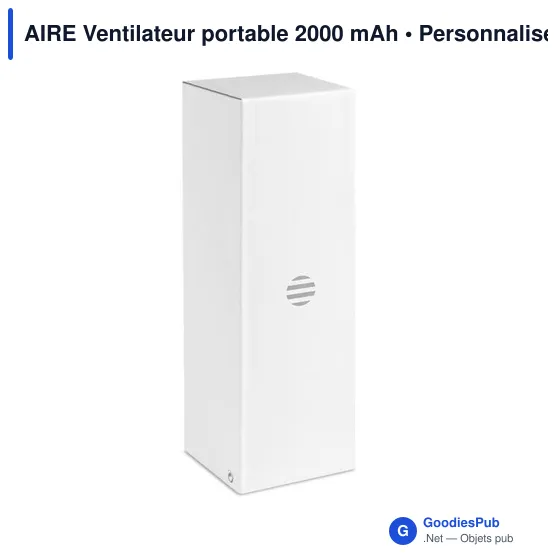 AIRE Ventilateur portable 2000 mAh - Image 8