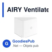 AIRY Ventilateur en ABS - Miniature 4
