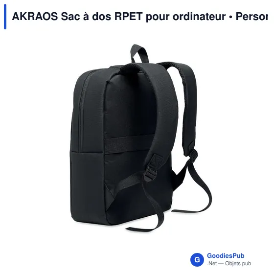 AKRAOS Sac à dos RPET pour ordinateur - Image 3