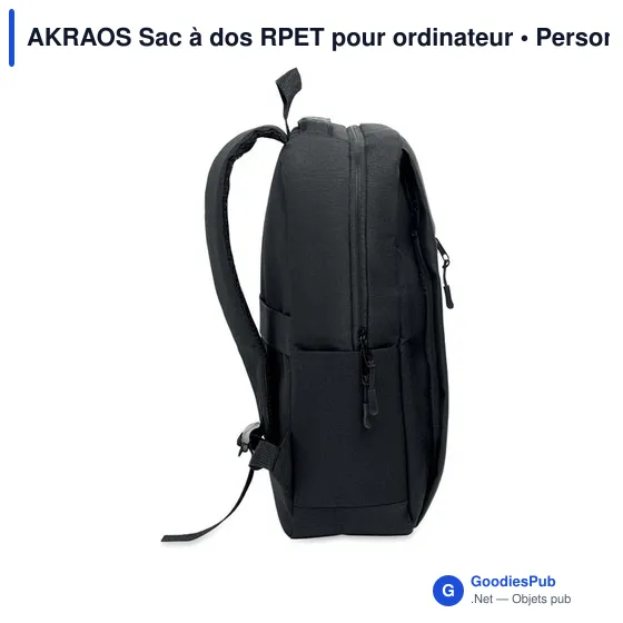 AKRAOS Sac à dos RPET pour ordinateur - Image 10