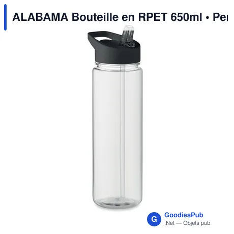 ALABAMA Bouteille en RPET 650ml