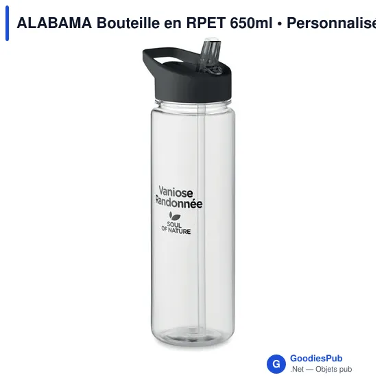 ALABAMA Bouteille en RPET 650ml - Image 5