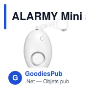 ALARMY Mini alarme personnelle - Miniature 1