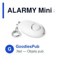 ALARMY Mini alarme personnelle - Miniature 3
