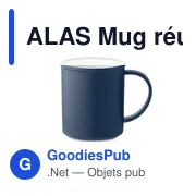 ALAS Mug réutilisable 300 ml - Miniature 1